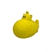 submarine-shaped natural rubber bath toy